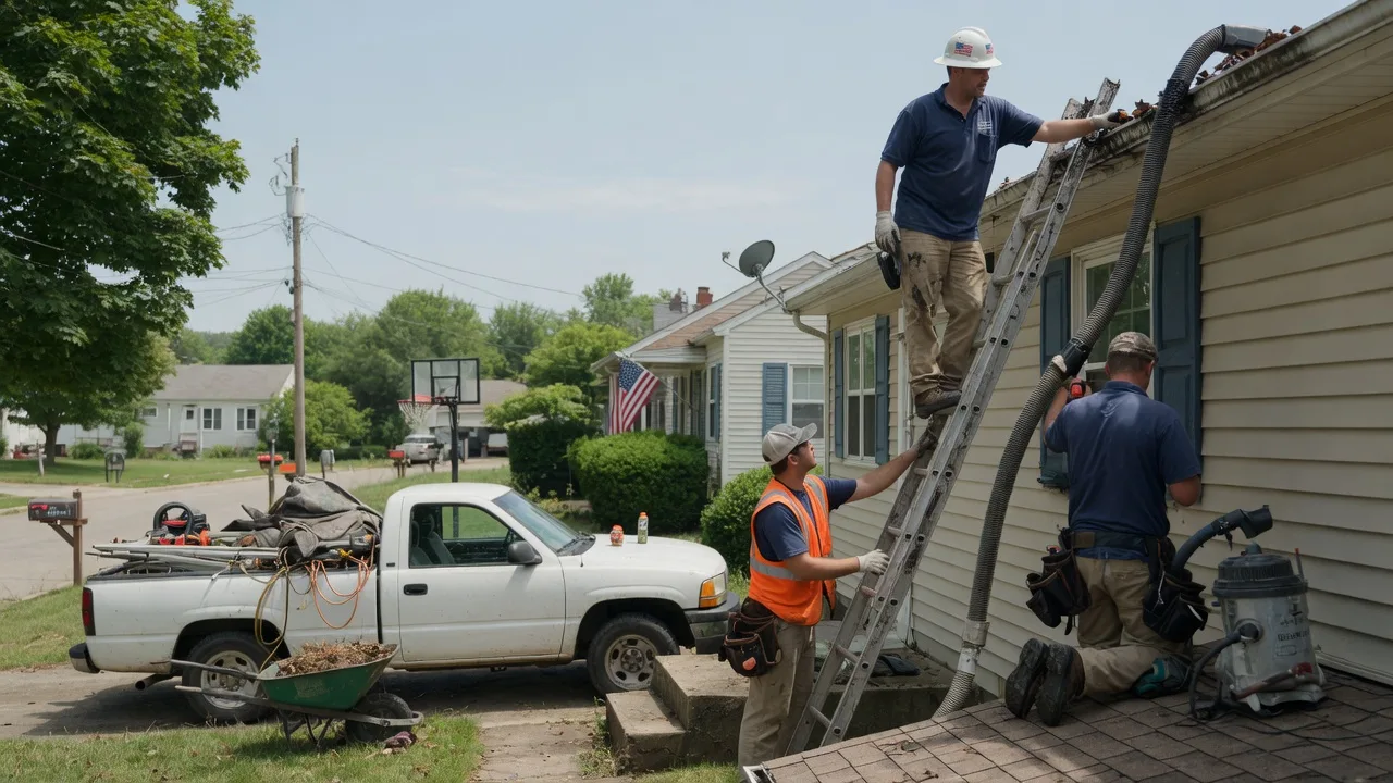 Gutter Installation in Dugger, IN near me